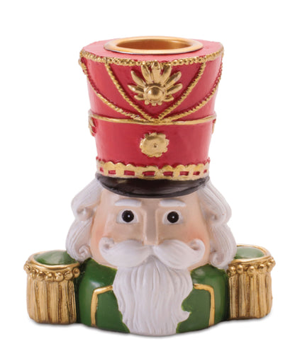 Nutcracker taper candle holder