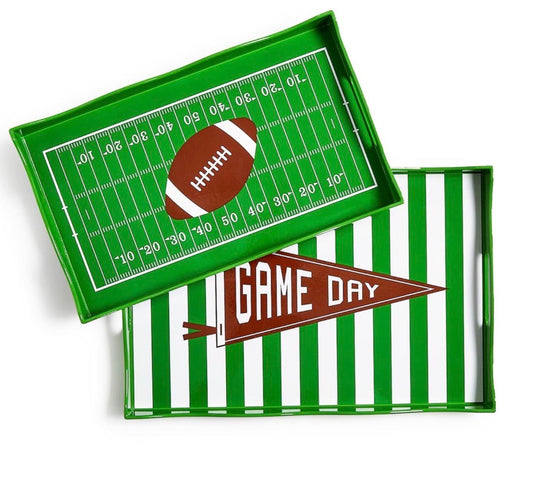 Game Day Handled Serving Trays