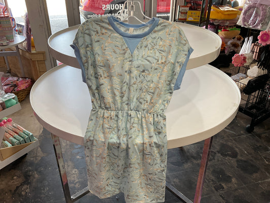 Girls Dolman Sleeve Floral Dress