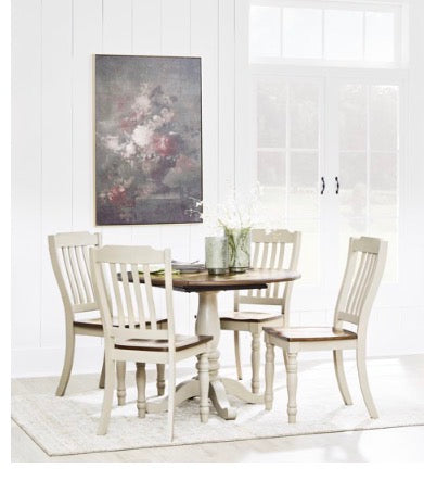 Wirloni Round DRM Drop Leaf Table