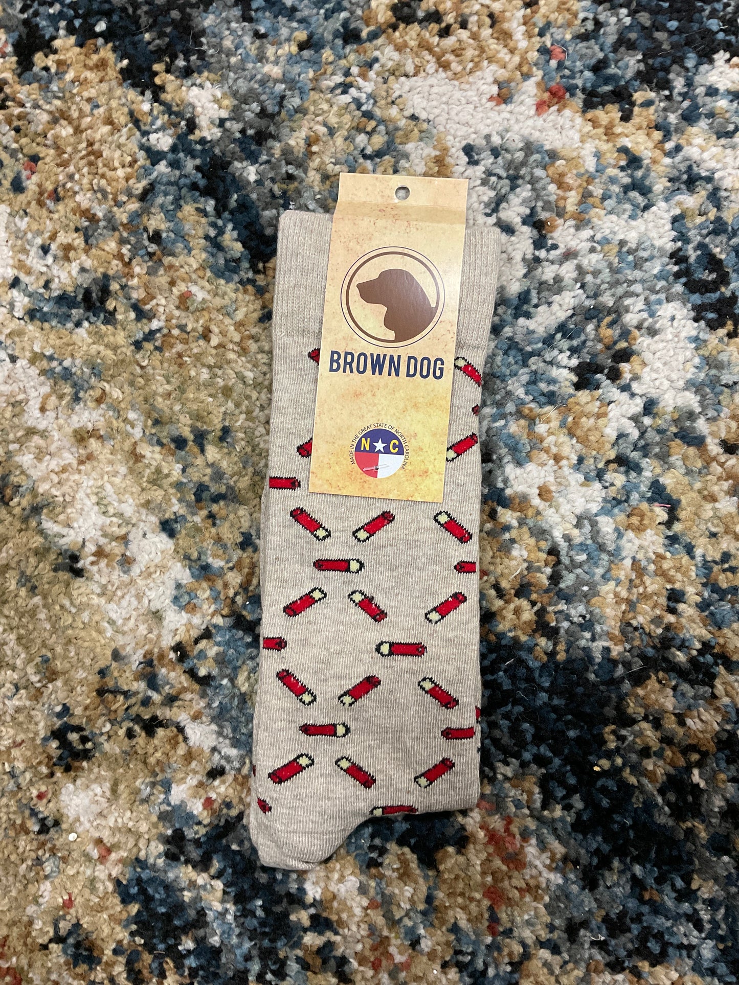 Brown Dog Socks