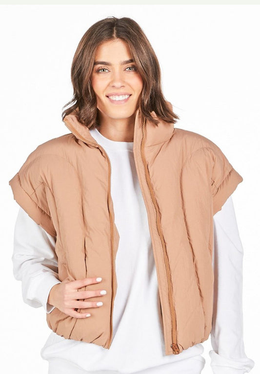 Simply Southern VEST-LOTTIE-UMBER