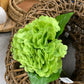 20” green real touch hydrangea spray