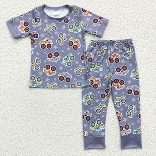 Truck kid pajama set