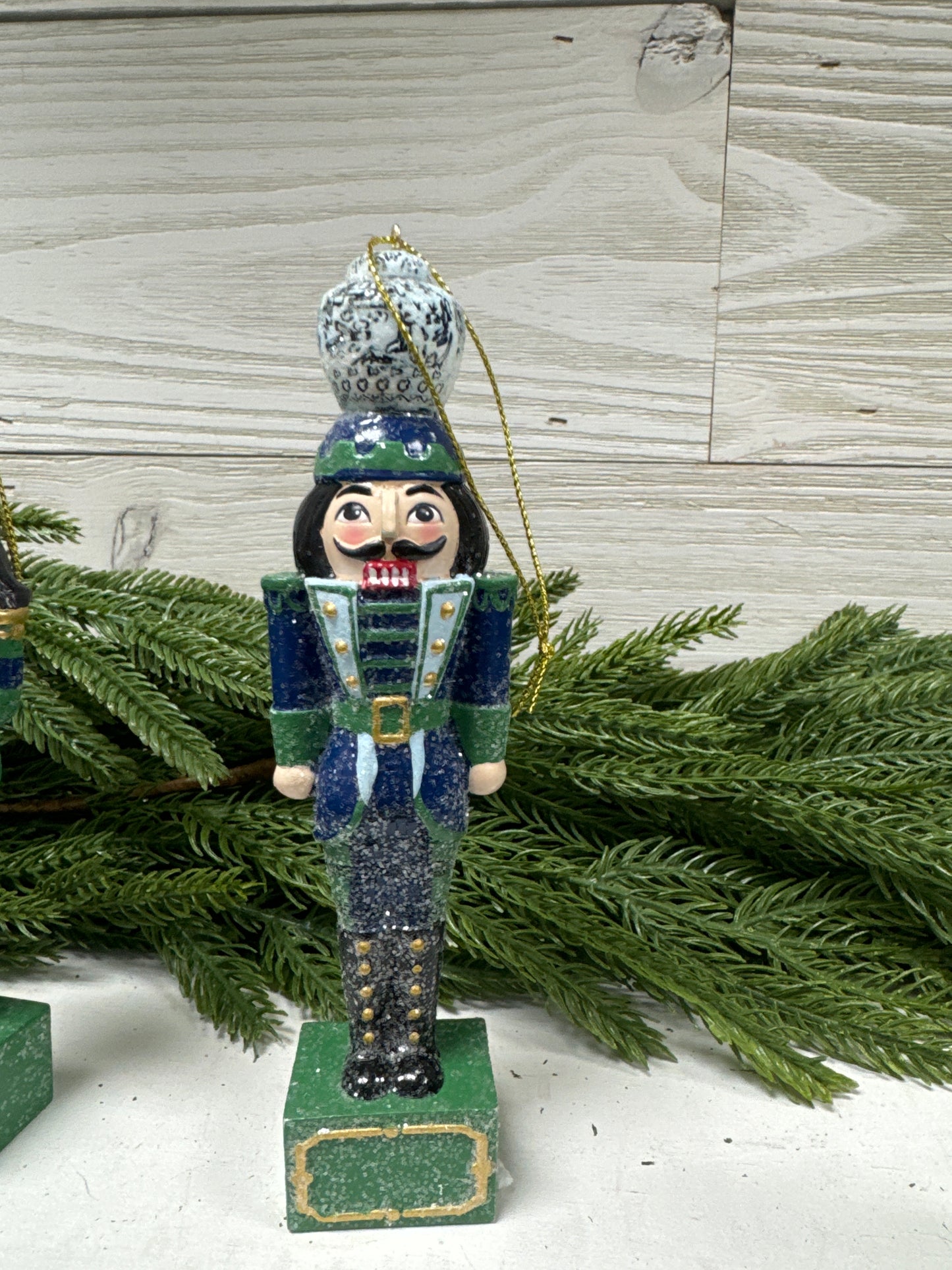 6” black watch nutcracker ornament