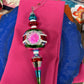 8.5" Striped Vintage Finial Ornaments