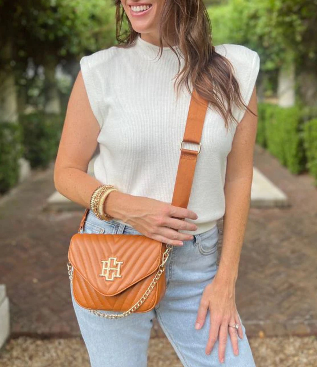 Angela quilted Crossbody