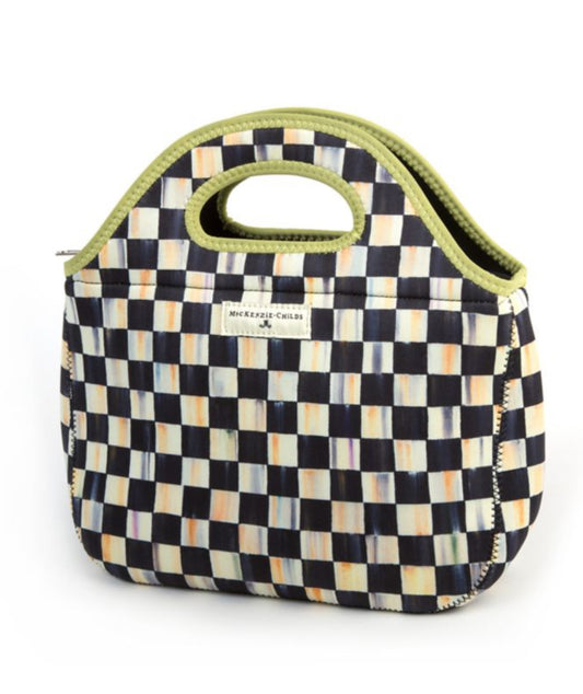 courtly check lunch tote