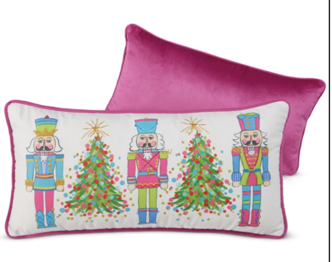 22" Candy Shop Trees and Nutcrackers
Lumbar Pillow