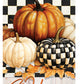 Checkered pumpkin