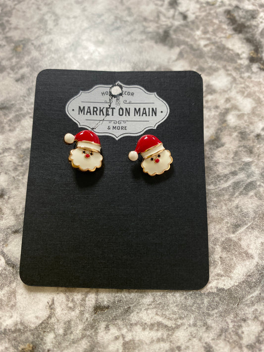 Santa Stud Earrings