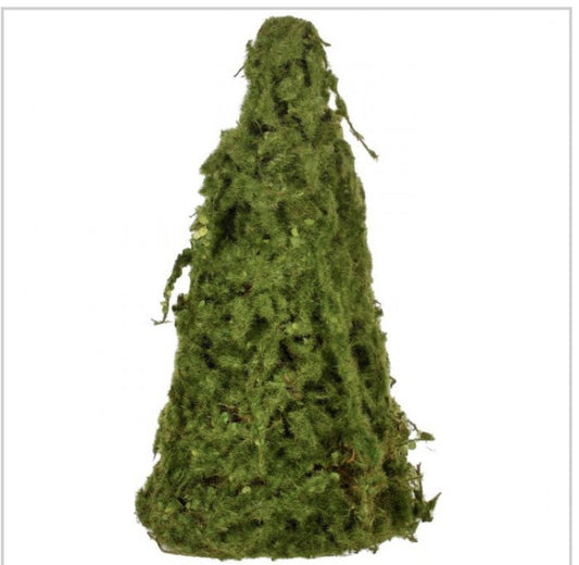 MOSSED CONE TREE 18"