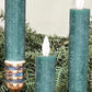 5 inch taper, candles set of three
