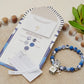 Blue prayer bracelet