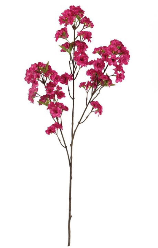 Cherry blossom spray- 36” hot pink