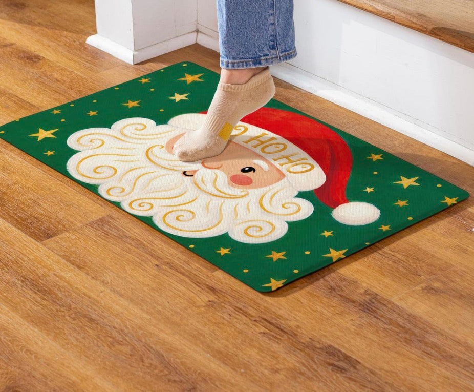 Jolly Santa, Anti-Fatigue Mat 30"x18"