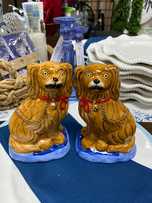 Ceramic Dog Figurine