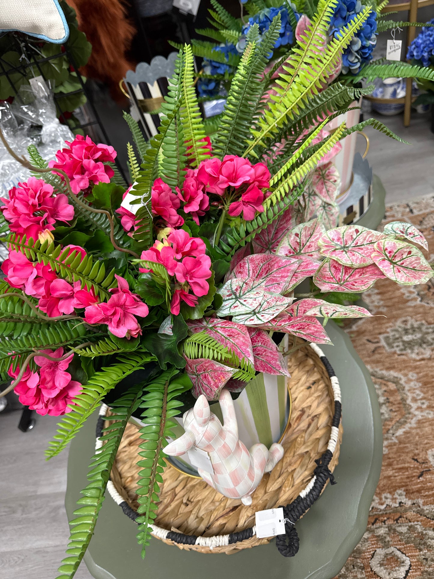 Geranium arrangement