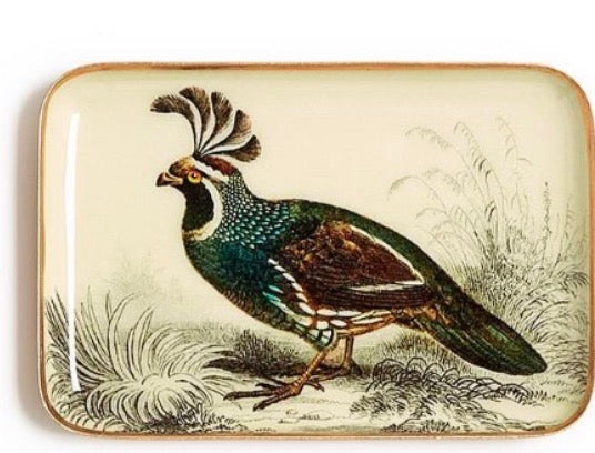Pheasant Trinket/Desk Tray