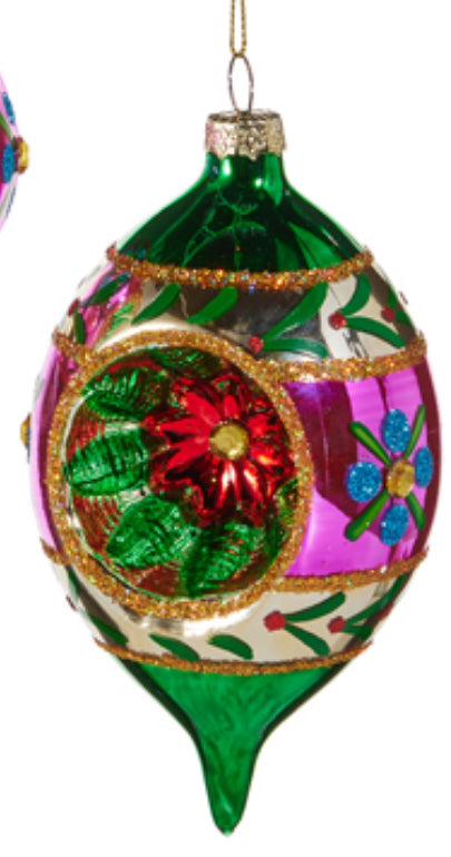 5.5" MULTICOLOR WITCH EYE ORNAMENT