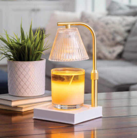 Luna Candle Warmer Lamp Gold