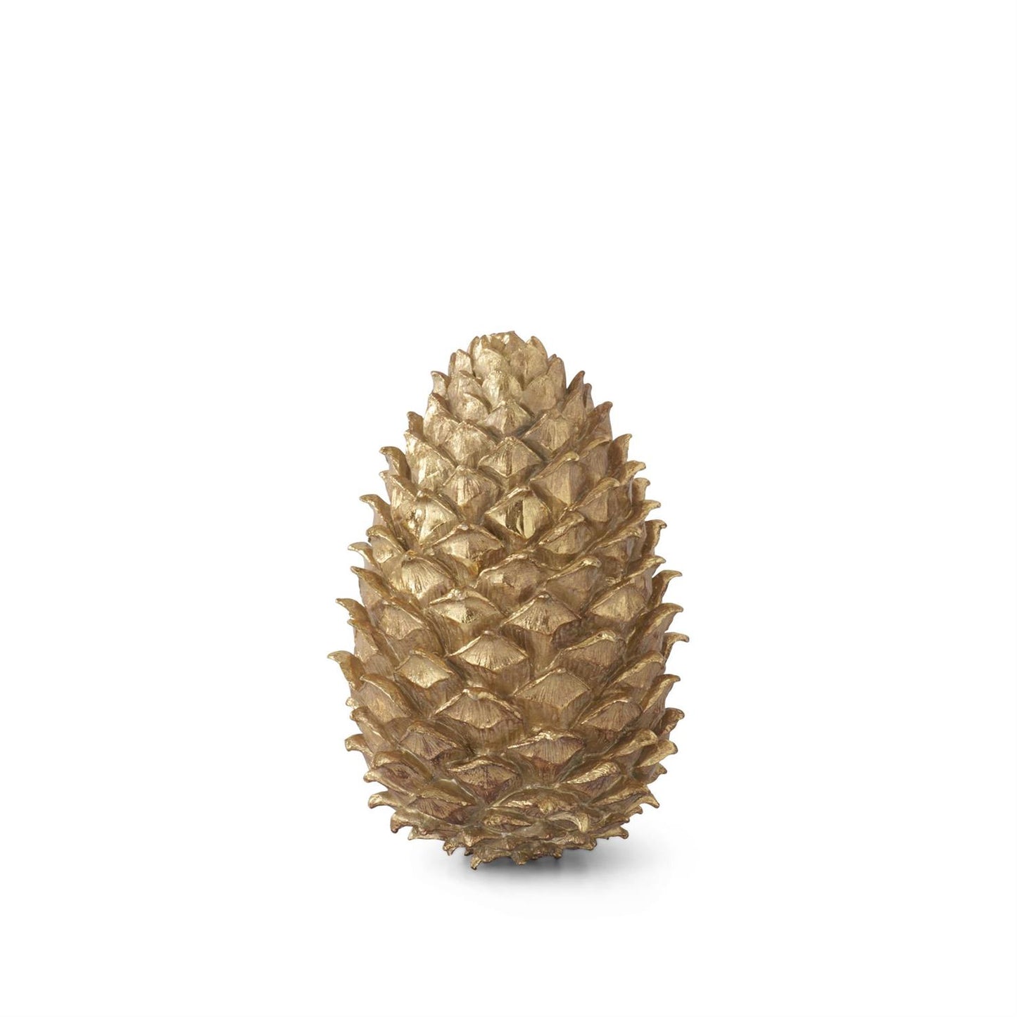 10” gold Pinecone