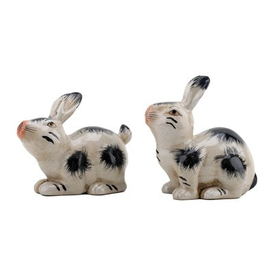 Black bunny pair