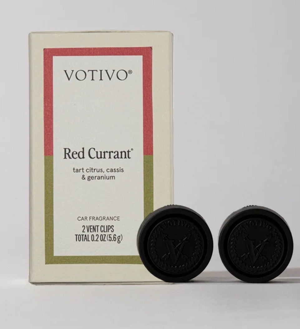 Votivo Auto Fragrance Clip-set of two