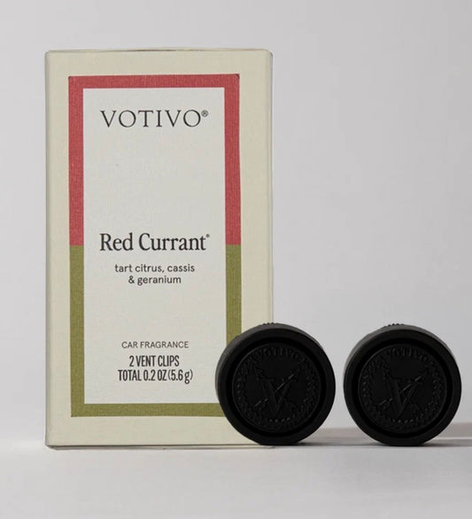 Votivo Auto Fragrance Clip-set of two