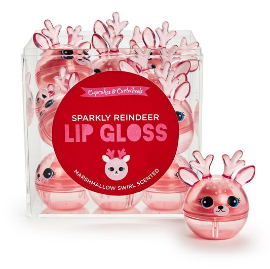 Reindeer Vanilla Marshmallow Scented Lip Balm