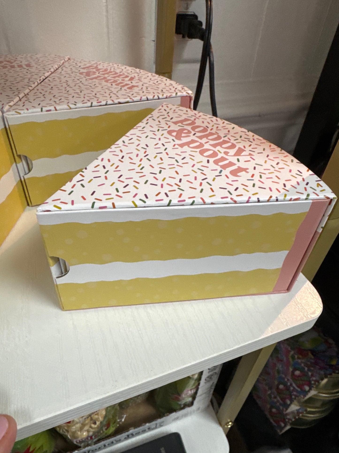 Lip care, duo, birthday confetti cake