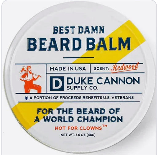 Duke cannon best damn beard balm