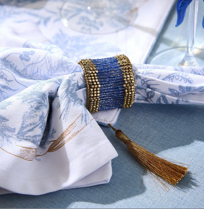 GILDED COTTAGE CLOTH NAPKINS SET OF 4