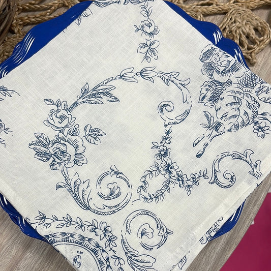 Toile Floral Napkin