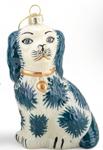 Staffordshire Dog Ornaments Pair