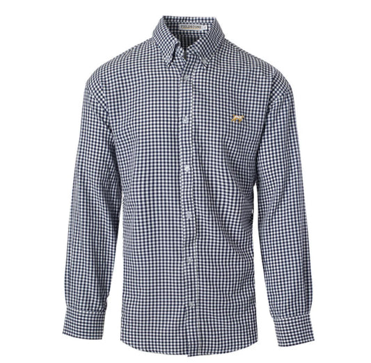 Navy Braxton button down