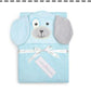 Little scoops hooded towel