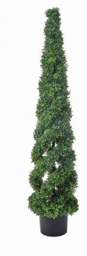 Uv rated spiral topiary