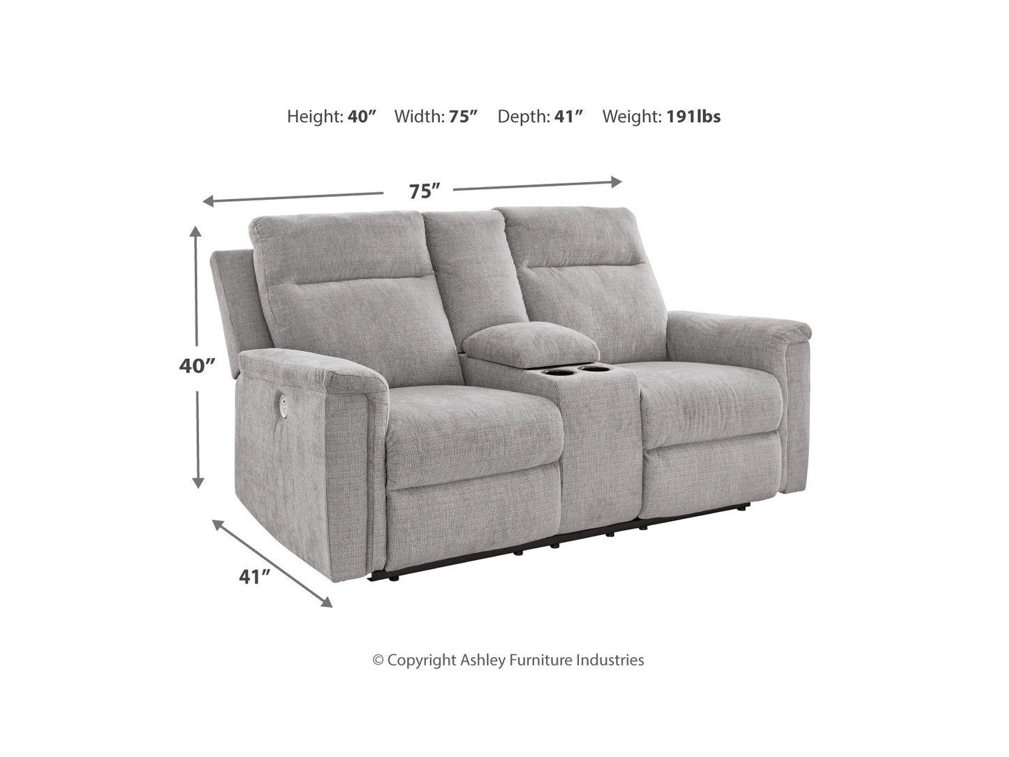 Barnsana power sofa