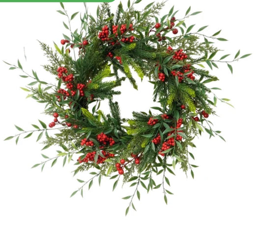 Cedar wreath mix smilax