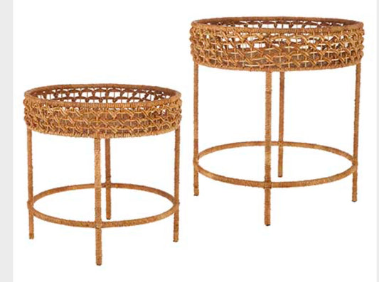 Woven Accent Tables