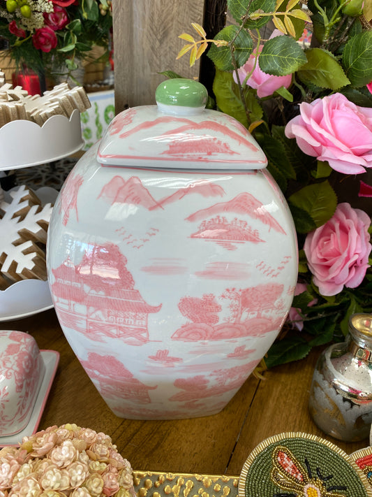 Stoneware jar