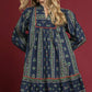 Boho Baby Doll Mini Dress