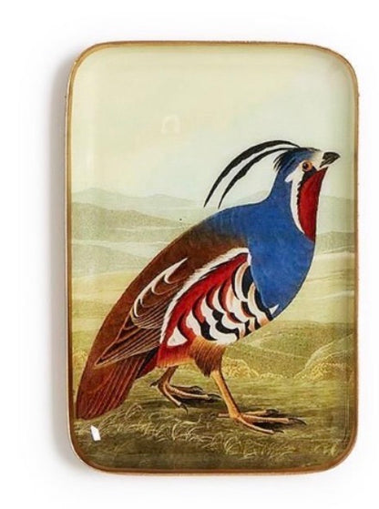 Pheasant Trinket/Desk Tray