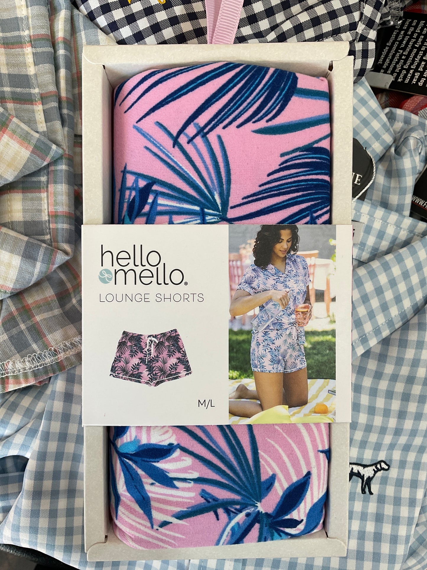 Palm down lounge shorts
