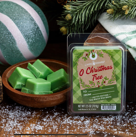 2.5 oz Wax Melt O Christmas Tree Limited Edition Christmas