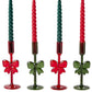 Bow Taper Candleholder