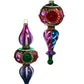 7.5" Multicolor Witch Eye Ornament