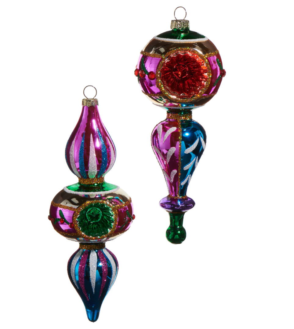 7.5" Multicolor Witch Eye Ornament