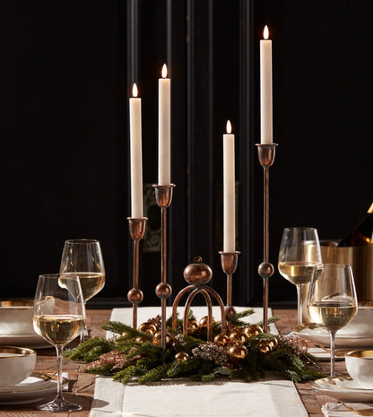 TAPER CANDLE HOLDER 17”H IRON